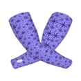 thumbnail image 2 of Uemuo Purple Snowflake Elegance Printed Arm Sleeves, Cooling UV Sun Protection Sports Compression for Men/Women, 2 of 8