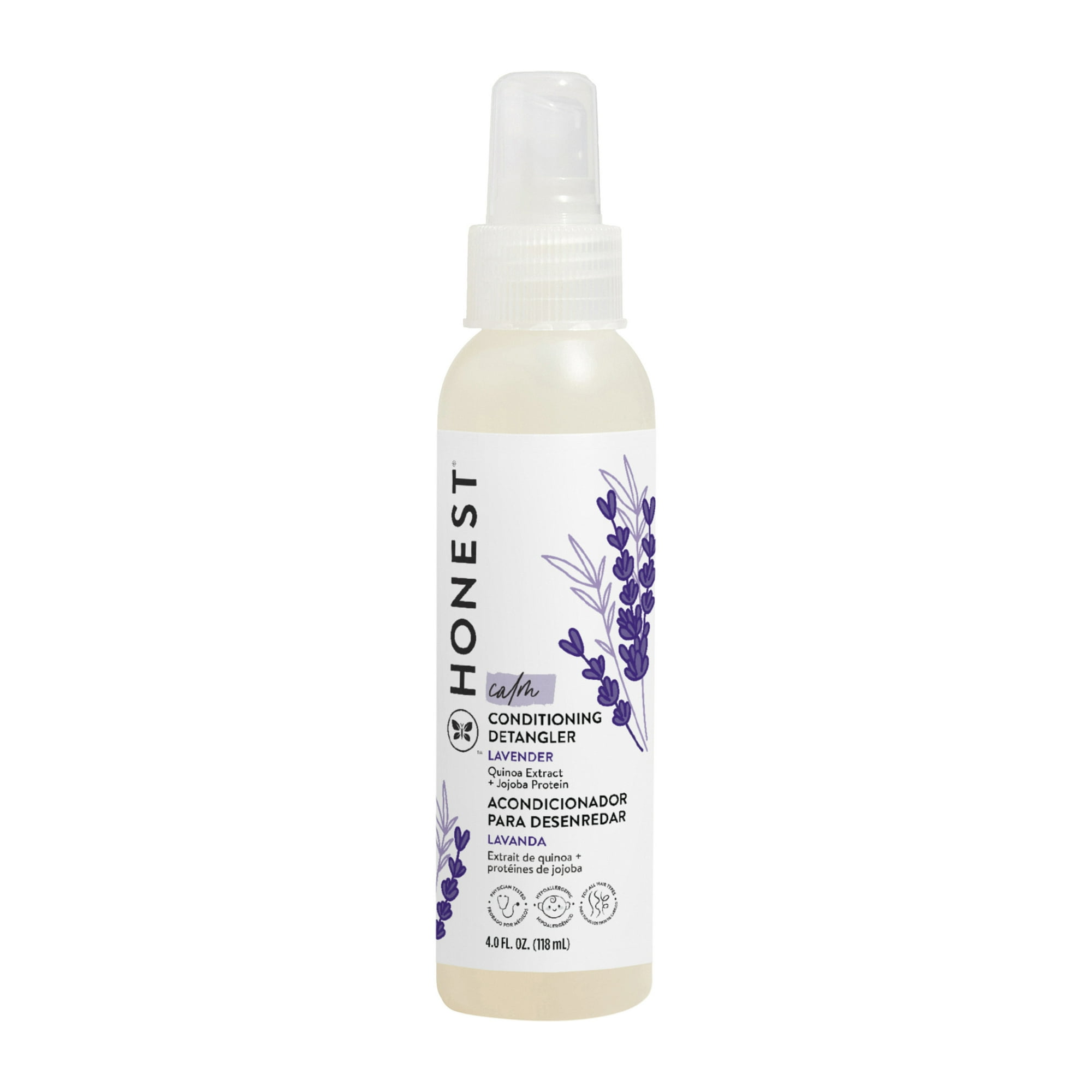 The Honest Company Baby Conditioning Detangler Calm Lavender 4 fl oz