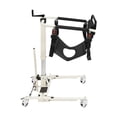 thumbnail image 6 of 265 lbs Patient Lift Transfer Chair Portable Patient Lift Wheelchair for Elderly, 6 of 15