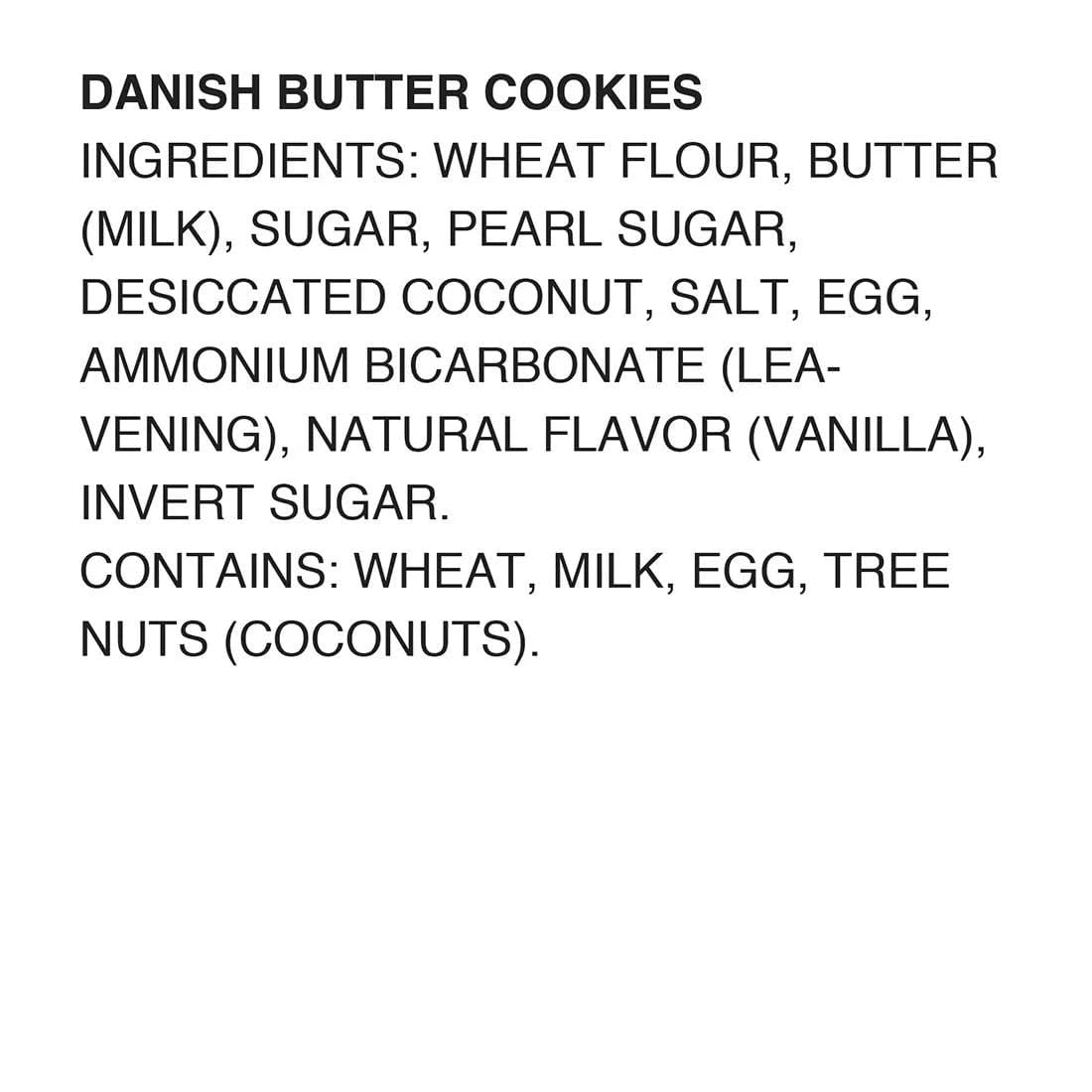 Butter Cookies 64 oz (1 Tin)