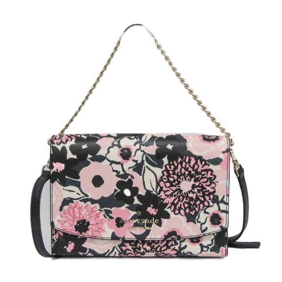 Pre-Owned Kate Spade Carson Dahlia Floral Printed K8111 Women's PVC Handbag,Shoulder... (Good)
