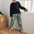 thumbnail image 5 of Susaid cute Skull organ Print Soft Teen Sleep Pants, Long Pajama Bottoms with Two Pockets and Elastic Waist, Designed for Ages 5-16-Large, 5 of 6