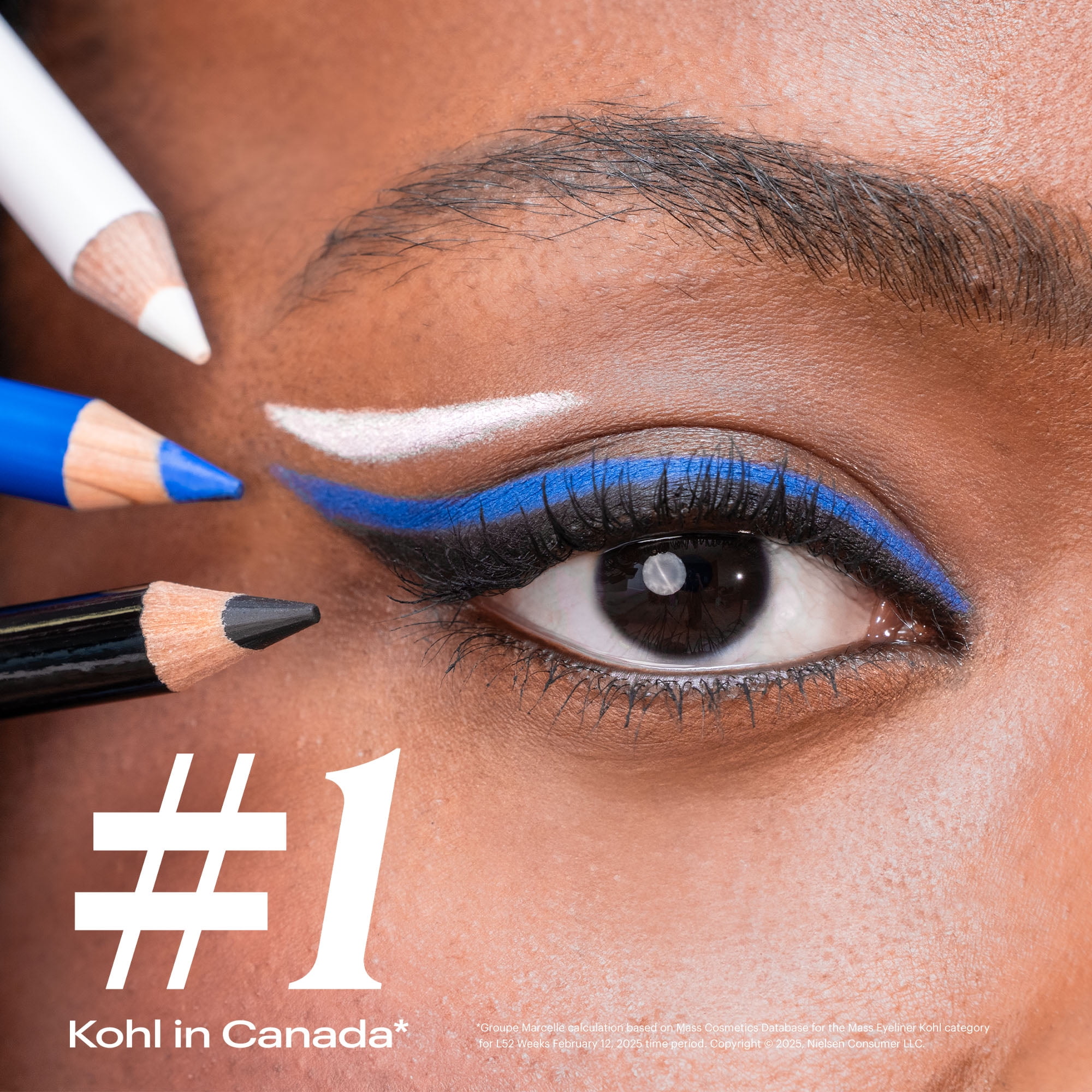 Annabelle Metallic Kohl Long-Lasting & Intense Vegan Eyeliner, 10 shades, 1.14 g