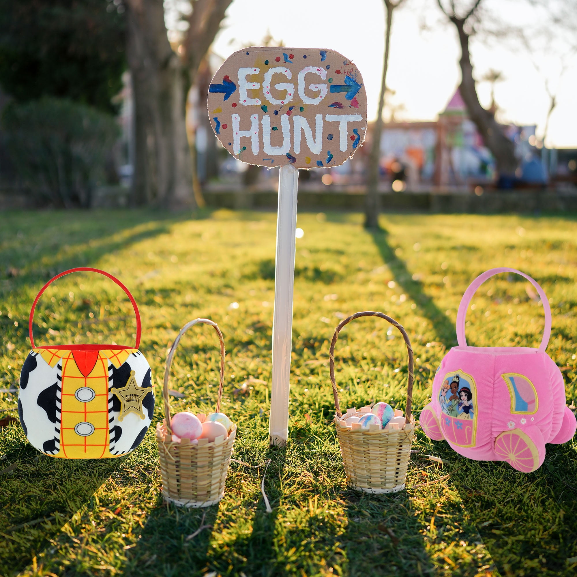 Panier de Pâques en peluche Disney Princess, par Ruz