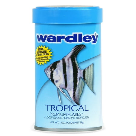 (2 Pack) Wardley Tropical Fish Flakes, Tropical Fish Food- 1.0 (Best Beginner Tropical Freshwater Fish)