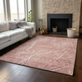 thumbnail image 6 of Addison Rugs Mayfield Washable Transitional Lines Blush Rectangle Rug, 10' x 14', 6 of 6