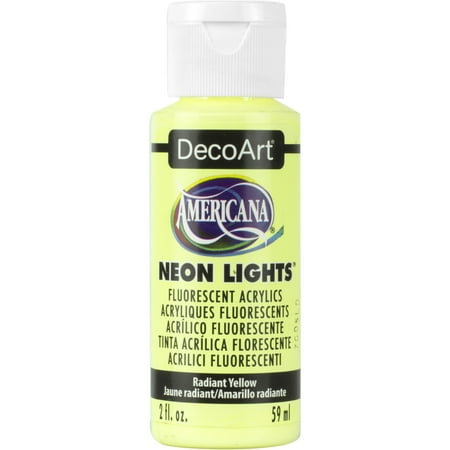 UPC: 0766218091840 | DecoArt Americana Acrylic Color 2 oz. Radiant Yellow