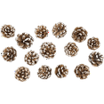 thumbnail image 4 of Black Duck Brand Assorted Pinecone Christmas Table Scatter! Glitter Frosted Winter-Themed Pinecones Perfect for Decorating for The Holiday Season! (15, Snow Tipped), 4 of 5