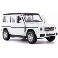 thumbnail image 1 of 1:36 Scale Benz G63 Car Model for Kids, Alloy Pull Back G Wagon White, 1 of 5