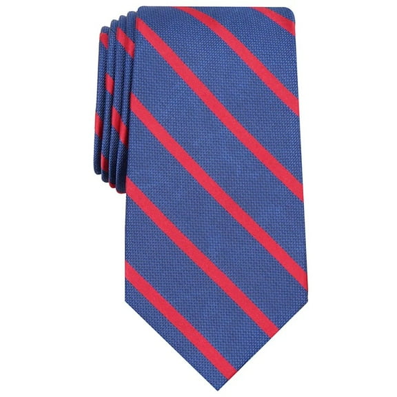 Club Room RED Men's Stripe Tie, US One Size