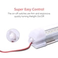 thumbnail image 3 of Barra De Tira De Luz Interior Con Interruptor De 72 Led De 12 V Para Coche, Caravana, Furgoneta, Autobús Yuarrent VI006007-00, 3 of 6