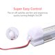 thumbnail image 3 of Barra De Tira De Luz Interior Con Interruptor De 72 Led De 12 V Para Coche, Caravana, Furgoneta, Autobús Yuarrent VI006007-00, 3 of 6