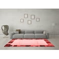 thumbnail image 3 of Ahgly Company Indoor Rectangle Solid Red Modern Area Rugs, 2' x 4', 3 of 4