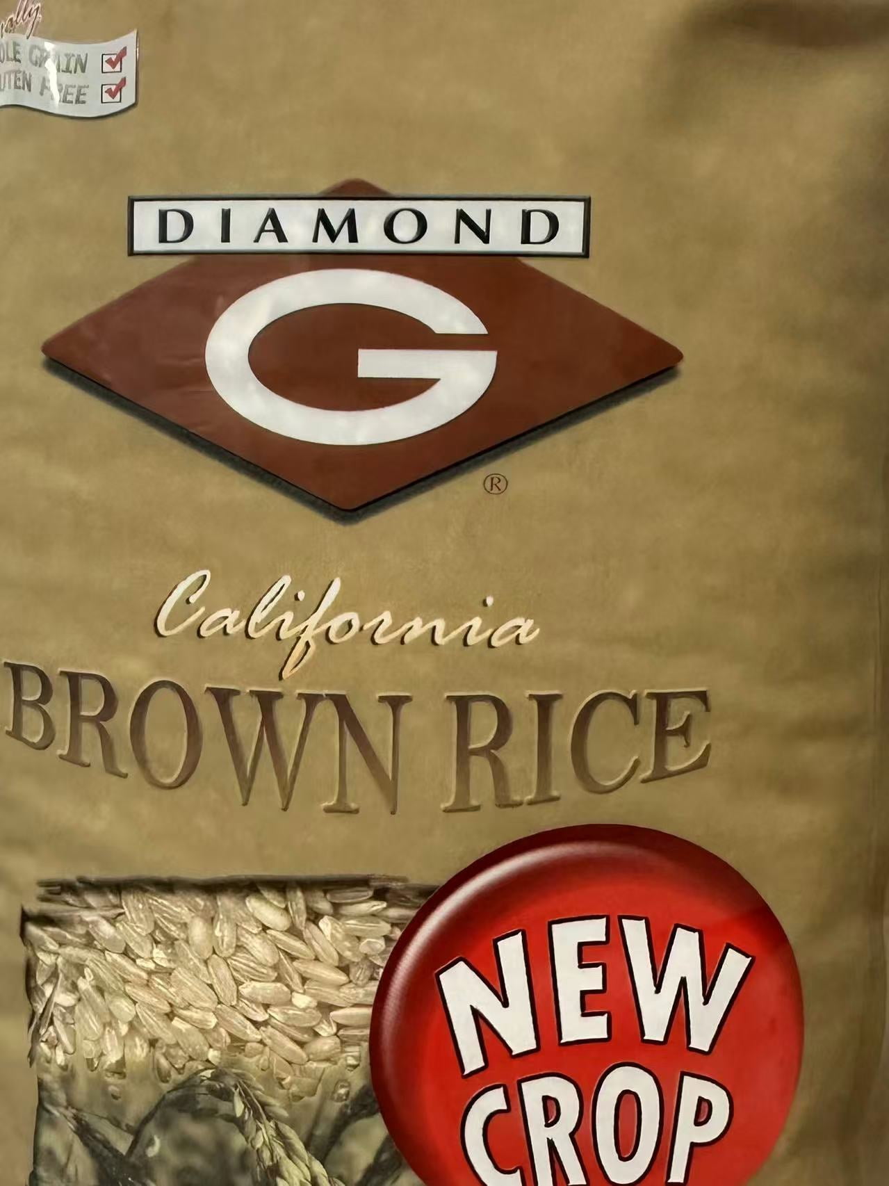 Diamond G: California Brown Rice, 5 Lb