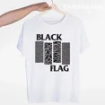 thumbnail image 1 of Camiseta de manga corta con cuello redondo y bandera negra camiseta de banda Punk Rock Henry Rollins barras grandes Verano, 1 of 5