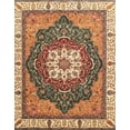 thumbnail image 1 of Ahgly Company Machine Washable Indoor Rectangle Abstract Dark Sienna Brown Area Rugs, 2' x 5', 1 of 7