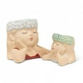 thumbnail image 3 of Head In Hands With Red Top Planter, 3 of 3