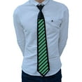 thumbnail image 6 of Davurpey Halloween Show Masquerade Ball LED Glow EL Cold Light Tie, Arrow Decorative Tie, 6 of 11