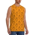 thumbnail image 2 of Balery Fall Cute Simple Scarecrow Camisetas sin mangas para hombre, absorbe la humedad y protege contra el mal olor.-Large, 2 of 7
