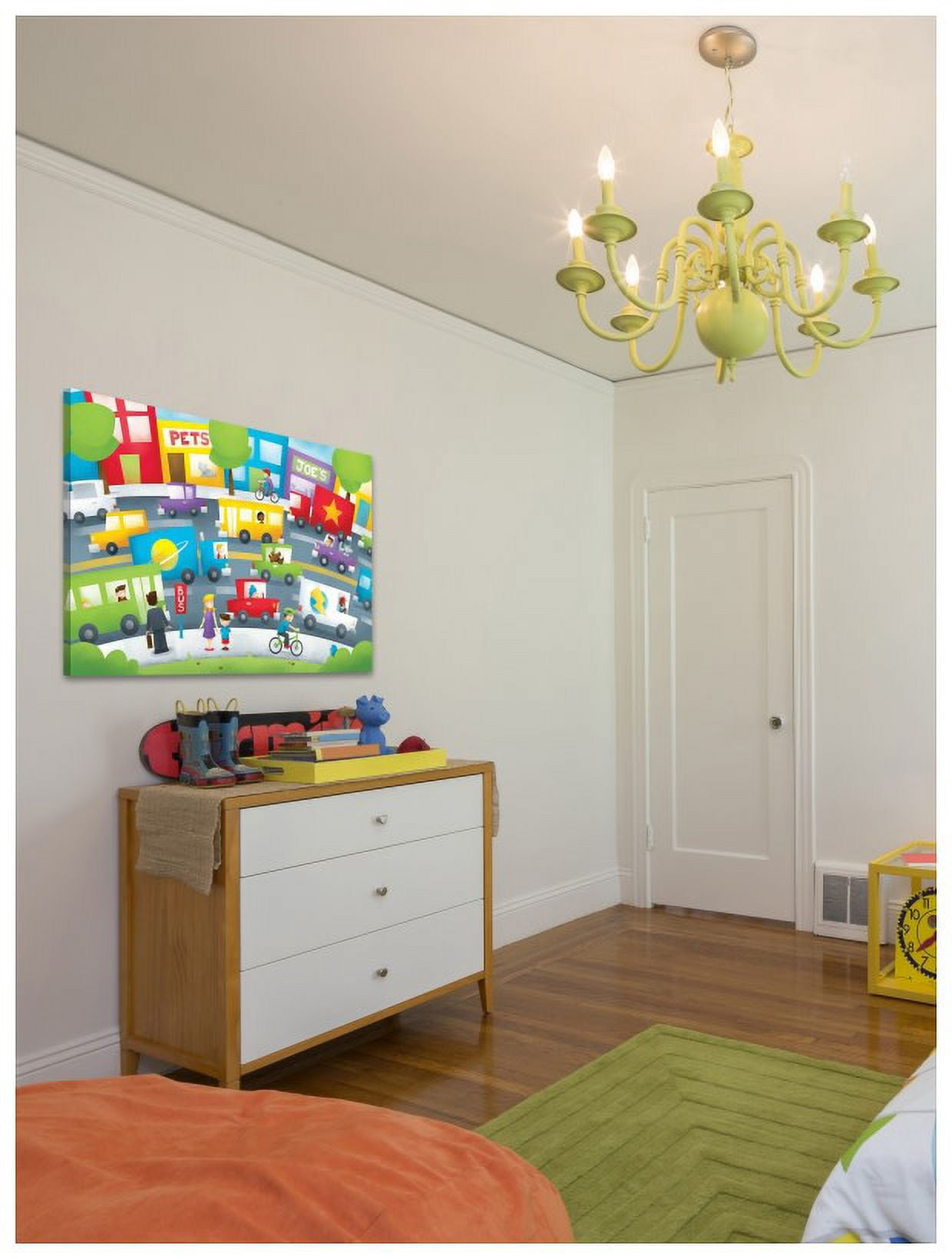 Marmont Hill "Traffic" by Curtis Painting Print on Canvas