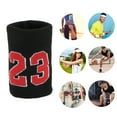 thumbnail image 6 of Unique Bargains 1 Pc Perspiration-wicking Wristbands Sweat-absorbent Sports Wristband Sport Black Red, 6 of 6