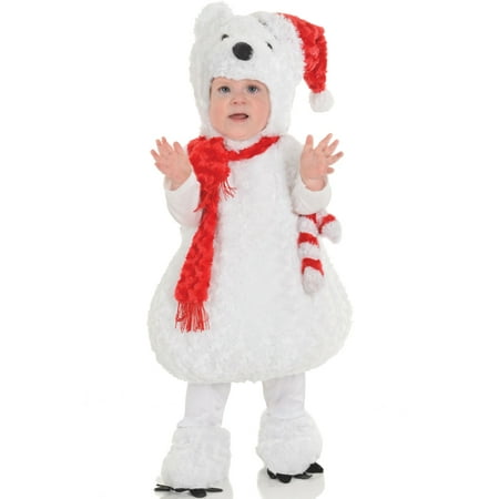 Polar Bear Toddler Christmas Costume