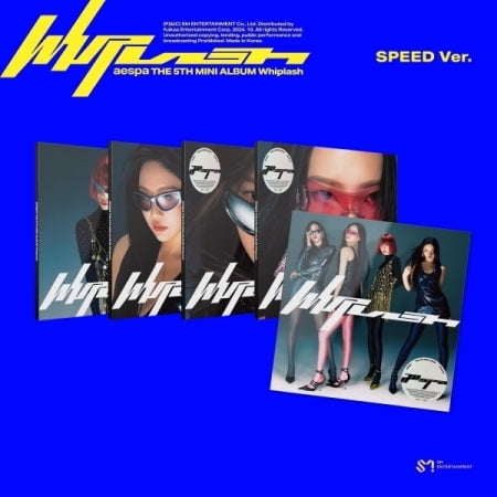 aespa - The 5th Mini Album 'Whiplash' (SPEED Ver.) (Walmart aespa - The 5th Mini Album 'Whiplash' (SPEED Ver.) (Walmart