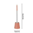 thumbnail image 5 of Vggrvlo Toilet Brush and Holder Set Toilet Cleaner Brush for Deep Cleaning Under Rim Space Saving for Storage for Bathroom Cleaning, 5 of 6