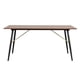 thumbnail image 4 of Mesa Comedor Desayunador 160x90cm Mundo In  Antecomedor Luxo Nogal, 4 of 8