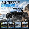 thumbnail image 4 of MOMOTER Monster Trucks Amphibious Shark RC Car, Remote Control Monster Truck Toys with Water Spray, 2 Batteries, All Terrain Toy for Kids, 4 of 8