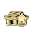 thumbnail image 3 of SLYNSHome - 10 Pcs - Christmas Tableware Plates - 7 inch - Disposable - Star Shaped - Xmas Themed Dessert/Dinner Plates for Holiday Wedding Party Home Decoration (Gold), 3 of 9