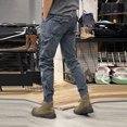 thumbnail image 4 of Autumn Outdoor Workwear Hiking Trousers Male Loose Straight Trousers Large Size Men Sportswear Baggy Breathable Pants New Autumn Tactical Men Pants, 4 of 4