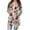Silver, variant on Women's Fashion Christmas Print Jacket, Long Sleeve Casual Cardigan Coat for Everyday Wear and Comfortable Outfits,Green,M