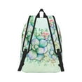 thumbnail image 2 of Honeii Succulent Print Canvas College Laptop Backpack, Durable Rucksack Travel Notebook Bag School Backpack Book Bag for Men Women-Small, 2 of 7