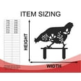 thumbnail image 4 of Metal Chicken Garden Stakes | 4 Piece Set | Outdoor | Up to 30" | Over 20 Color Options 10, 4 of 8