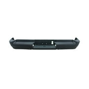 REAR STEP BUMPER ASSEMBLY; FOR 1500 SERIES REBEL AND TRX; BLACK POWDER