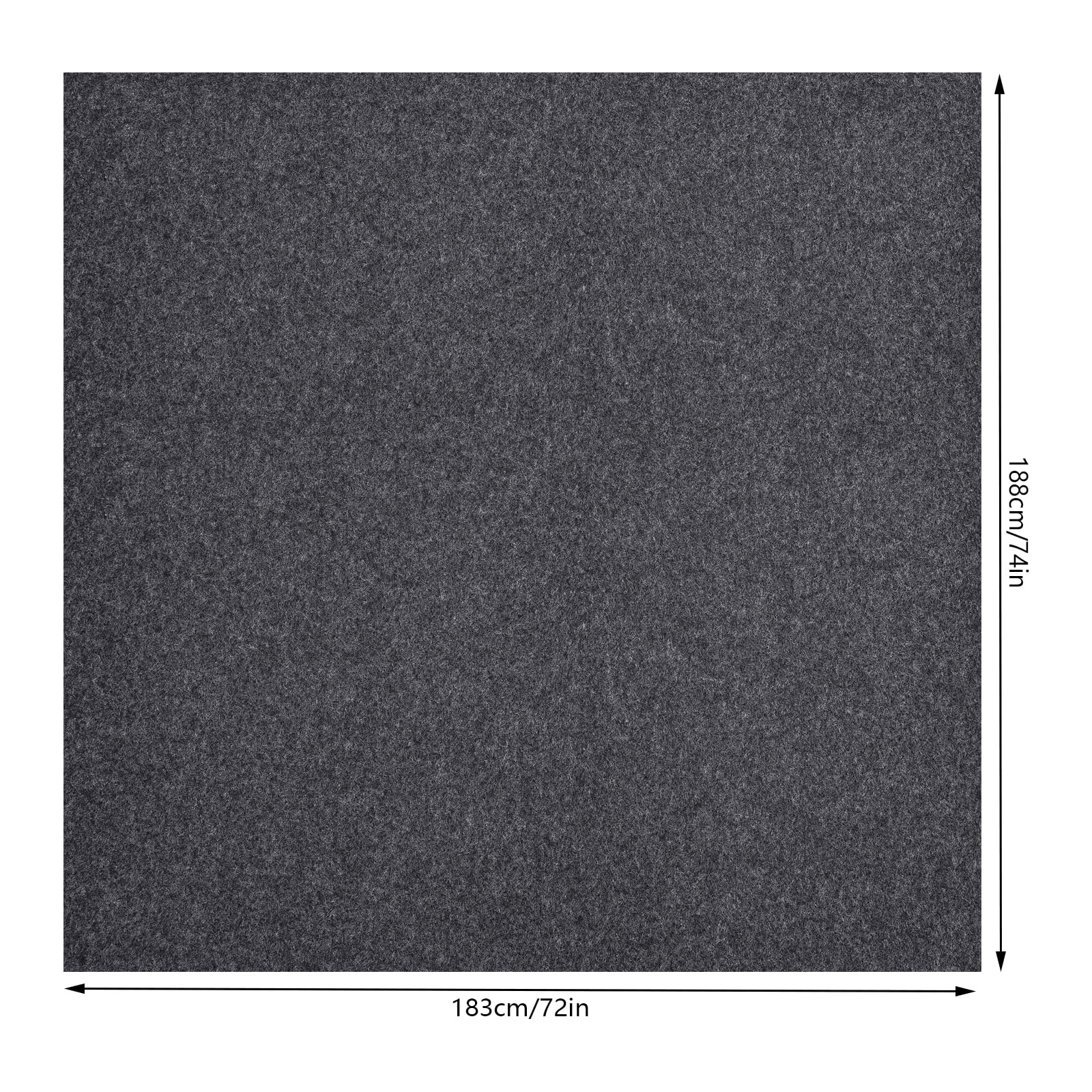 SENDERPICK 74x72 Inch Extra Large Hot Tub Pad Inflatable Hot Tub Mat Outdoor Indoor Ground