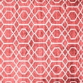 thumbnail image 1 of Ahgly Company Indoor Square Trellis Red Modern Area Rugs, 7' Square, 1 of 4