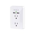thumbnail image 1 of CyberPower MP18HO007 - Multi Pack - Bande d'Alimentation - AC 125 V - Entrée: NEMA 5-15P - Connecteurs de Sortie: 2 (2 x USB, 2 x NEMA 5-15R) - Blanc (Pack de 2), 1 of 8
