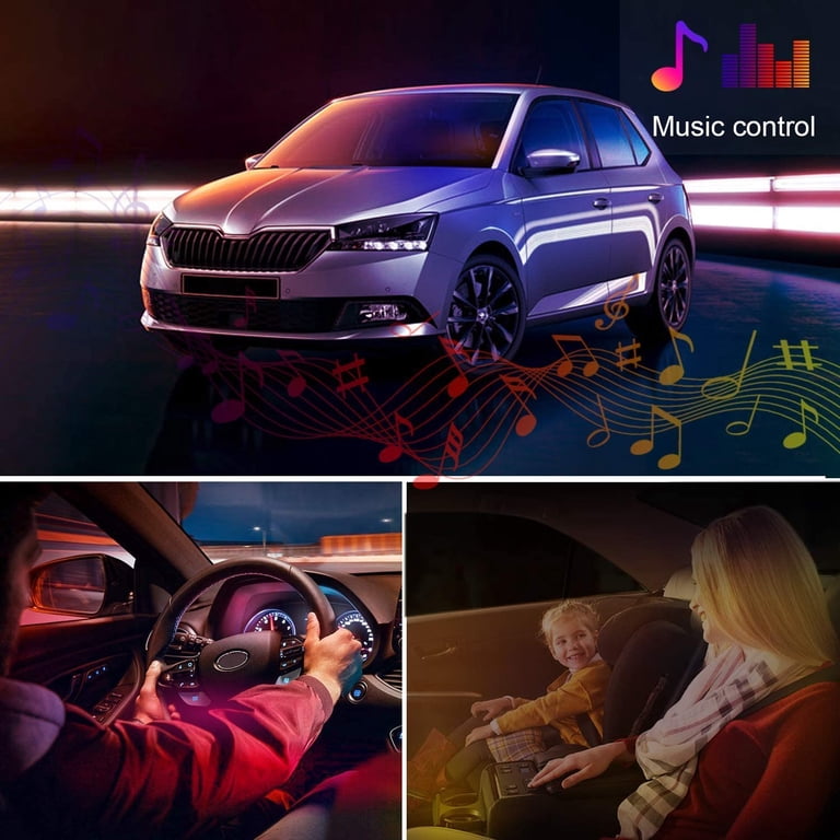 USB Car LED Strip Lights with Music Sync photo 7