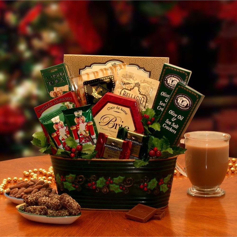 GBDS Deck The Halls Holiday Gift Basket Christmas gift basket