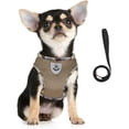 thumbnail image 1 of LAICAIW Dog Harness and Leash Set for Walking, Soft Mesh Adjustable Easy Control Lightweight Cat Vest Harnesses with Reflective Strips, Escape Proof Small Dogs Cats Vests, 1 of 7