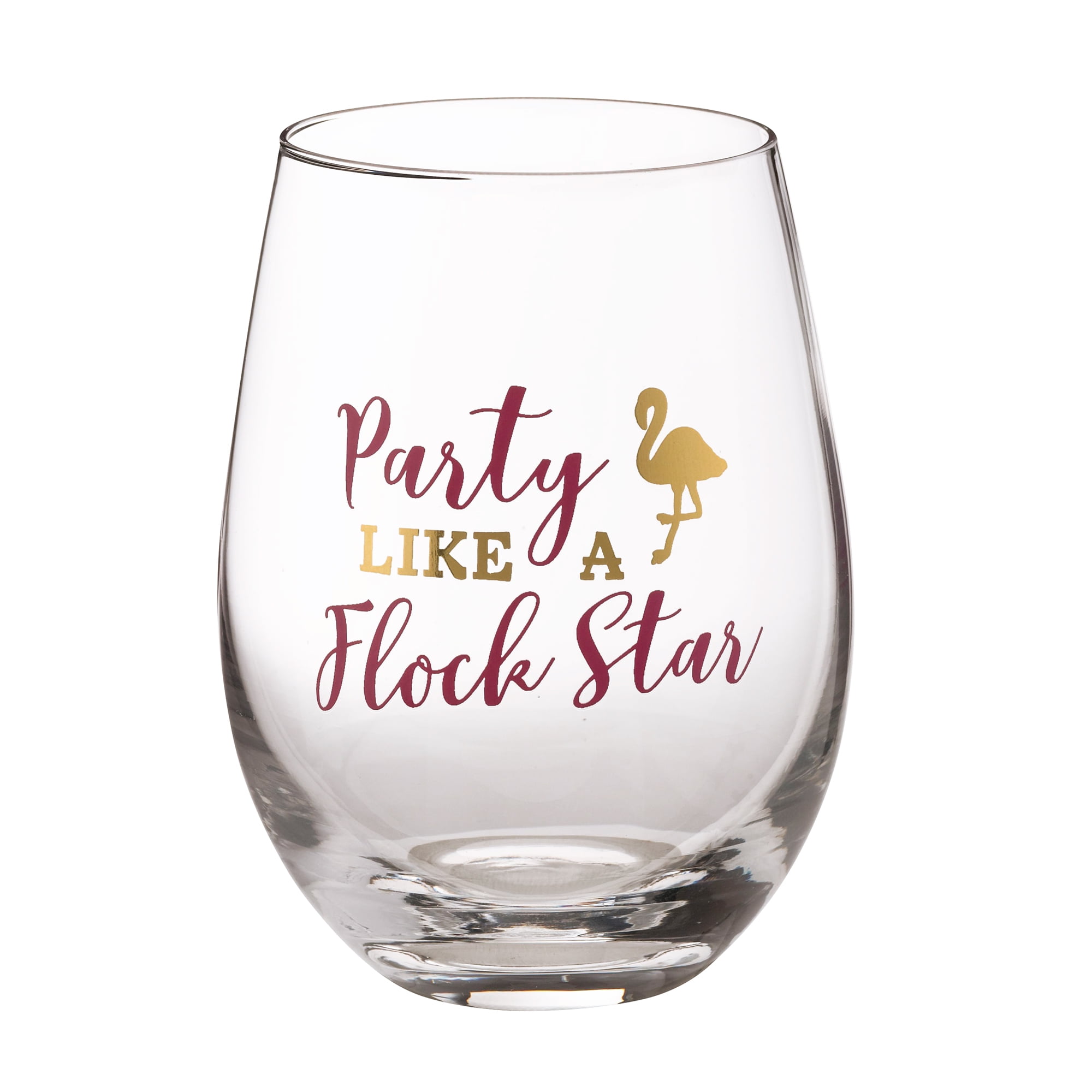 Lillian Rose Wine Glass Set With Fun Sayings