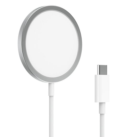 Magnetic Wireless Charger for iPhone, 15W USB C MagSafe Charging Pad, Qi Type C Wireless Inductive Charging Station Compatible with iPhone 16/16 Plus/16 Pro/16 Pro Max/15/14/13/12 Series