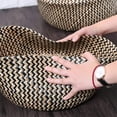thumbnail image 3 of GZJCKJY Basket Basket Wicker Flower Storage Decoration Folding Dirty Basket Pot Seagrass Patio & Garden Garden Supplies, 3 of 4