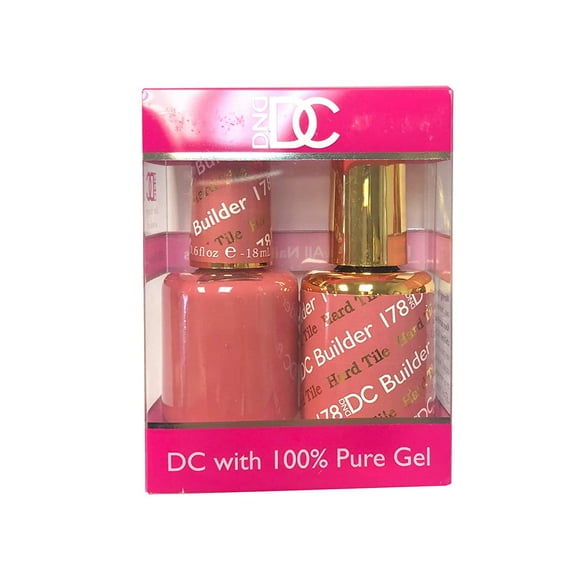 DND - DC Duo Soak off Gel & Matching nail polish - #178 Hard Tile