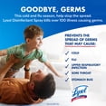 thumbnail image 3 of Lysol Disinfectant Spray, Sanitizing and Antibacterial Spray, Deodorizer, Crisp Linen, 19 oz (Pack of 2), 3 of 13