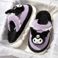 thumbnail image 4 of Lindas pantuflas de algodón de Sanrio Hellokitty Mymelody Cinnamoroll para el hogar, pantuflas de felpa cálidas con suela gruesa para interiores, regalo para niña, 4 of 5