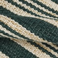 thumbnail image 4 of Holiday Time Green Stripe 20" x 34" Handloom Woven Accent Rug, 4 of 9