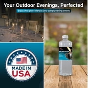 Firefly Fuel Tiki Torch Fuel, Odorless Oil, Longer Burn, Less Smoke, 32 oz